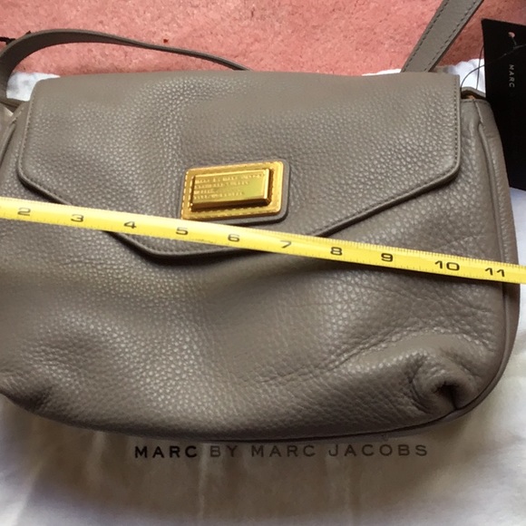 Marc jacobs gravel gray crossbody bag purse - Picture 7 of 10